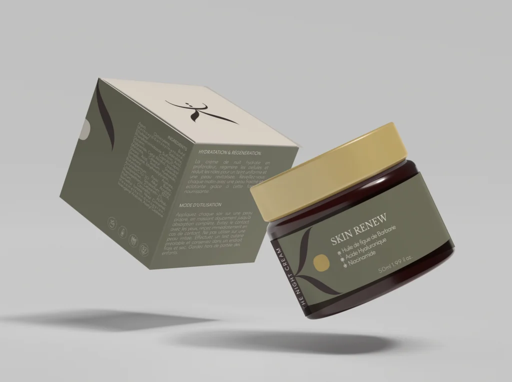 packaging creme nuit 3 kailiss